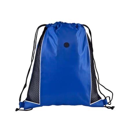 Sea Foam Co Buy Smart Depot Sport Jersey Drawstring Backpack, Blue G2429 Blue