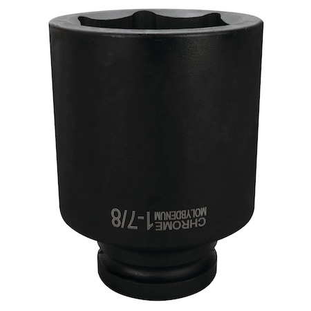 Performance Tool 3/4 in. Dr. 1-7/8 in. 6pt Deep Impact Socket, Drop Forged, Chrome Molybdenum M1263