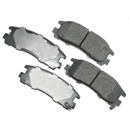 Akebono Street Performance Ceramic Pads, Asp383 ASP383