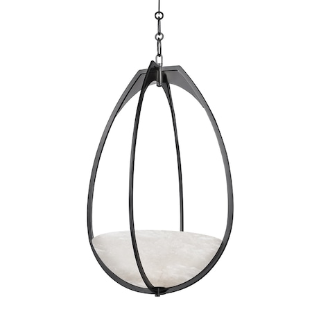 Hudson Valley Lighting Lloyd 1 Light Pendant 18.5 In. Black Nickel 4319-BLNK