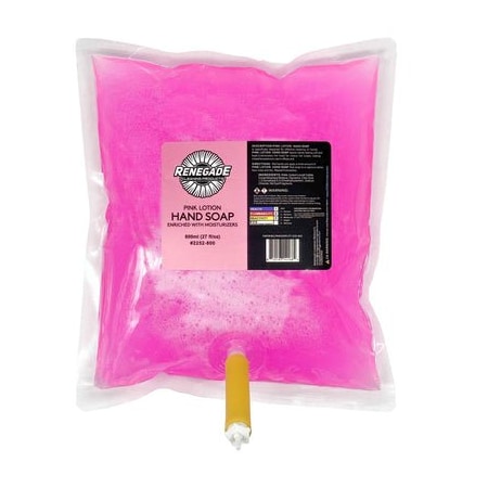 Renegade Products Usa Pink Lotion Hand Soap 800ML, Moisturizing, Pro-Grade, Ready-to-Use Soap GLPINKSOAPLOT-2252-800
