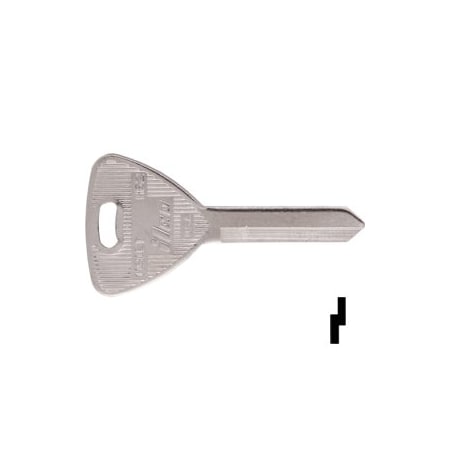 Ilco Unican Ford Escort Key Blank H62, 10PK 1191ET