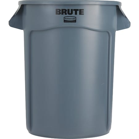 Rubbermaid Commercial Brute 32 Gal. Plastic Commercial Trash Can FG263200GRAY