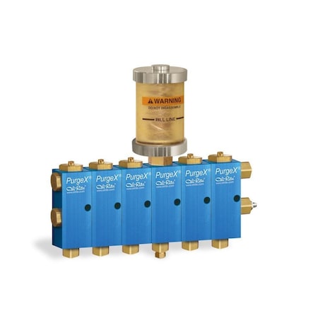 Oil-Rite PurgeX for Grease Dispensing - Integral Reservoir - Air Operated - 5 B3325-405