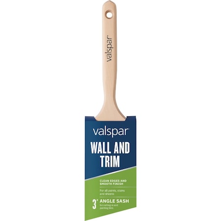 Valspar 3'' Wall & Trim Angle Sash Brush 882540500