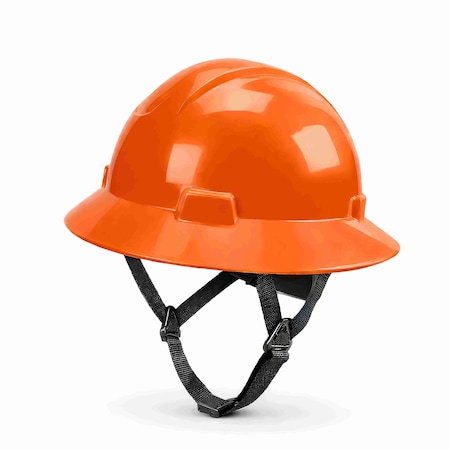 General Electric. Hard Hat, Full Brim, GH329, Orange GH329O