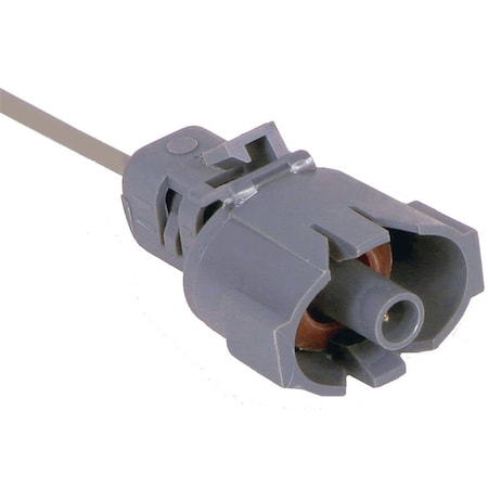 Acdelco CONNECTOR-W/LEADS 1-WAY M. MED GRAY GRAY, Speaker Connector,  PT308