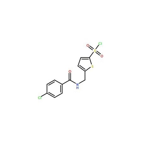 Ak Scientific 5-{[(4-Chlorobenzoyl)amino]methyl}thiophene-2-sulfonyl chloride (250mg), CAS 166964-34-7 Y7761-250mg