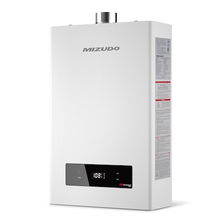 Mizudo 7.5-GPM Propene Gas Tankless Water Heater, Residential Indoor, 170,000-BTU FDG-CF170AW-LP