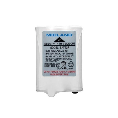Midland Radio SKU#:807T21, MFR#:AVP14,700mAh AVP14