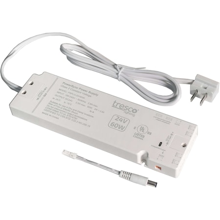 Tresco Transformer 60W 24V Dimmable LED Power Supply L-PSPLG-24V60W-1