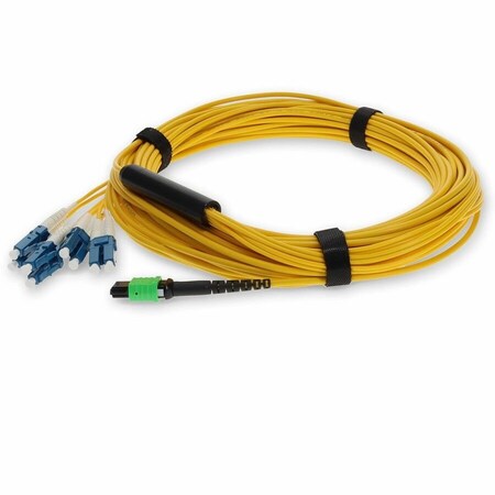 Add-On This Is A 20M Mpo (Female) To 8Xlc (Male) 8-Strand Yellow Riser-Rated ADD-MPO-4LC20M9SMF