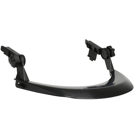 Bouton Optical Short Brim Style Face Shield Bracket, Plastic, Slot Mount 251-EPB103