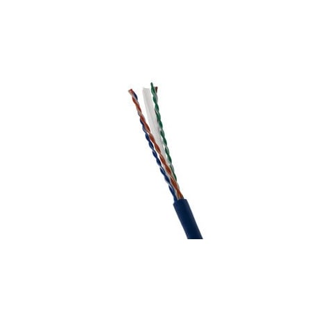 Cable Wholesale Cat6a Blue Copper Ethernet Cable, 10 Gigabit Stranded, UTP (Unshielded Twisted Pair), POE 13X6-061MH
