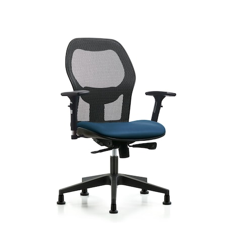 Blue Ridge Ergonomics Vinyl Adjustable Arms BR-EXE-VMDHCH-RG-H0-A2-RG-8801