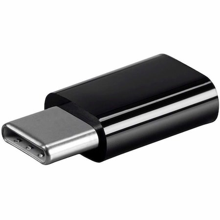 Monoprice USB-C MALE TO MICRO B FEMALE ADAPTER_ BLACK 18628