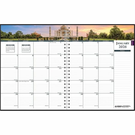House Of Doolittle Earthscapes Gardens Weekly/Monthly Planner, 7'' x 10'', 2025 294632