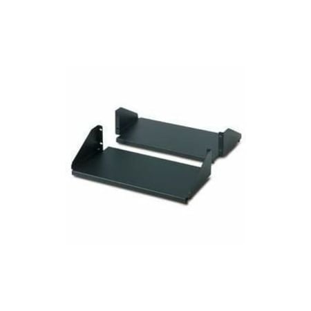 Apc Double Sided Fixed Shelf for 2-Post Rack 250 lbs Black AR8422