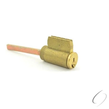 Schlage Residential 6 Pin C Keyway Cylinder for F60 Satin Brass Finish 23106C606