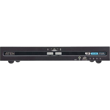 Aten 2-Port USB DisplayPort Secure KVM Switch with CAC (PSD PP v4.0 Compliant) CS1182DP4C