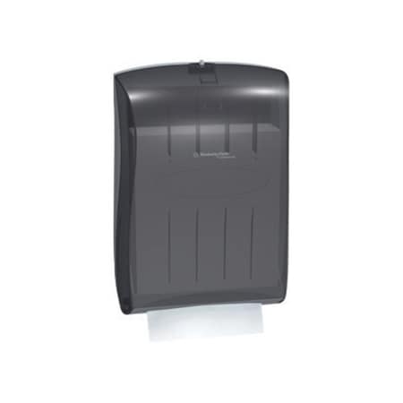 Kimberly-Clark 9.4" Towel Gray Paper Towel Dispenser - 9.4" Towel Capacity - 18.85" Overall Length - 13.31" Width 09905