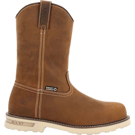 Rocky Grindstone XTR Pull-On Work Boots, Crazy Horse, Size 9 RKK0491