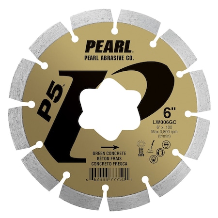 Pearl P5 Early Entry Blade Kit 6inx.100in x Triangle with Skid Plate Kit LW006GC