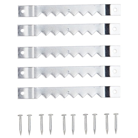 Prosource Frame Hanger, 4.5 lb, Steel, Zinc, Zinc, Nail-In Mounting PH-121136-PS