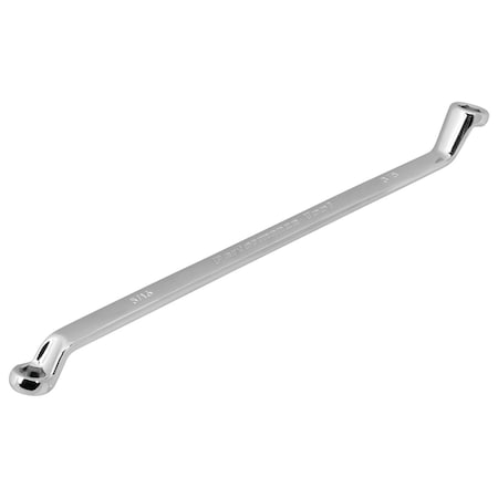 Perform Tool Wrench Offset Brake Bleeder Wrench; 5/16 x 3/8 In Size; Chrome Plated; Chrome Vanadium Steel; Single W80617