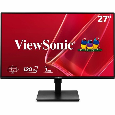 Viewsonic 27 1080P ERGONOMIC 120HZ MONITOR WITH VARIABLE REFRESH RATE, HDMI AND VGA. VA2748-MHJ