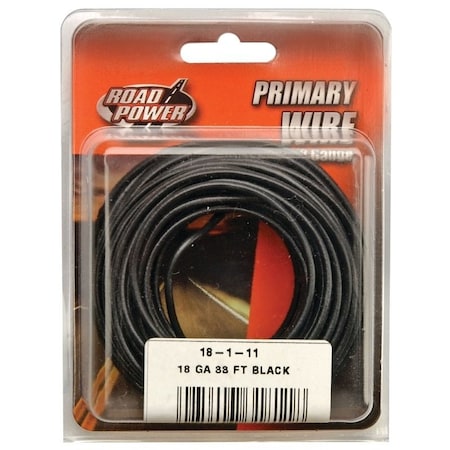 Southwire WIRE PRIM BLK 33FT CD 18GA 55667333/18-1-11