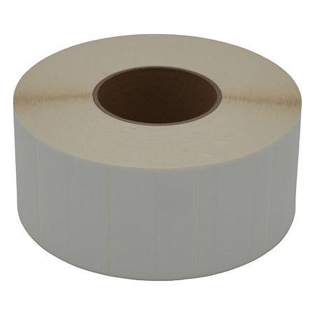 Zoro Select Barcode Printer Label, White 3020DWH-P3Mr