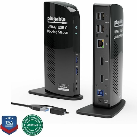 Plugable USB 3.0 UNIV LPTP DKNG STN UD-3900