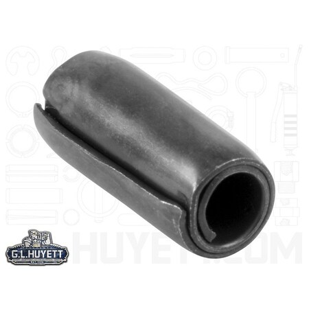 Huyett Coiled Spring Pin, Standard Duty, High Carbon Steel, 5 mm Dia x 12 mm Length SPCM-050-012