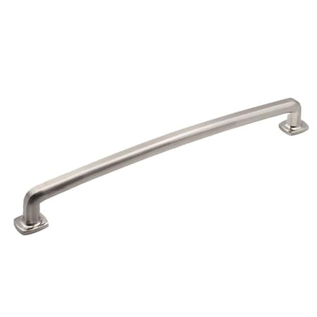 Pride Industrial 12in Center to Center Vail Appliance Pull Satin Nickel Finish PA55012SN