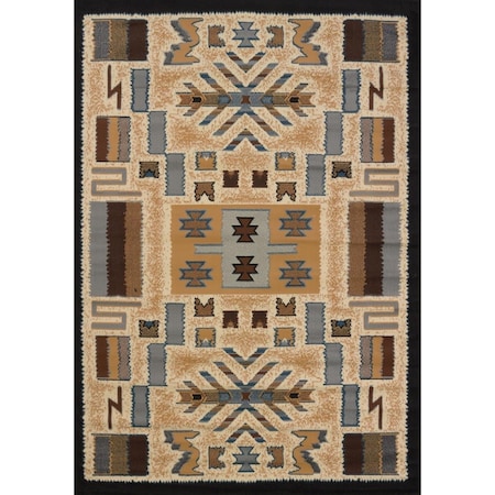United Weavers 5 ft. 3 in. x 7 ft. 6 in. Manhattan Pelham Area Rug, Grey 940 38572 69