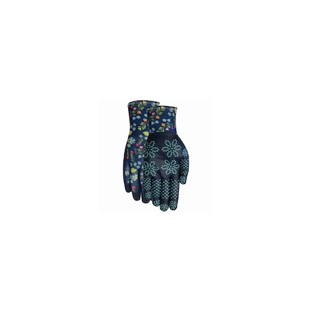Midwest Quality Gloves Max Grip Women's Gardening Gloves, Blue 92BLM2