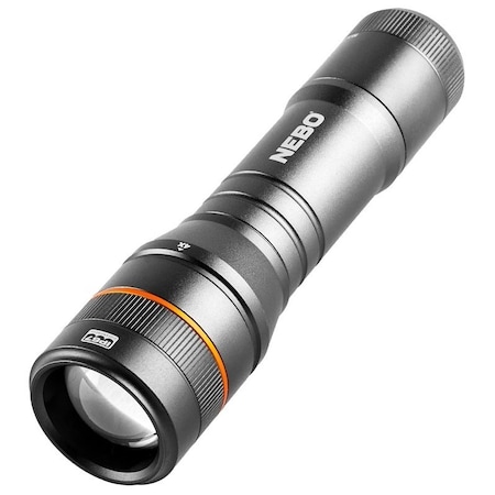 Nebo NEWTON 500 Flashlight, AAA Battery, AAA Battery, LED Lamp, 2000 Lumens Lumens, Black NEB-FLT-0014