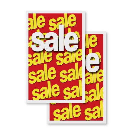 Signmission Sale, Vinyl Decals Only 24 Inch x 36 Inch, Vinyl Decal, 2PK DSB-2436-2PACK-Sale
