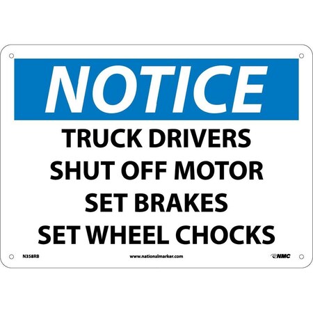 Nmc Notice Truck Driver Safety Instructions N358RB