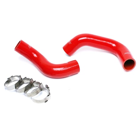 Hps Performance High Temp Reinforced Silicone Radiator Coolant Hose Kit, Red, 57-1498R-RED