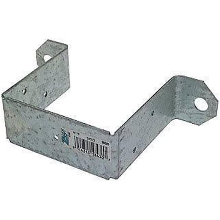 Defenseguard 4 x 4 in. Strong Tie Deck Post Joist Hangers, Z-Max Galvanized DE708530