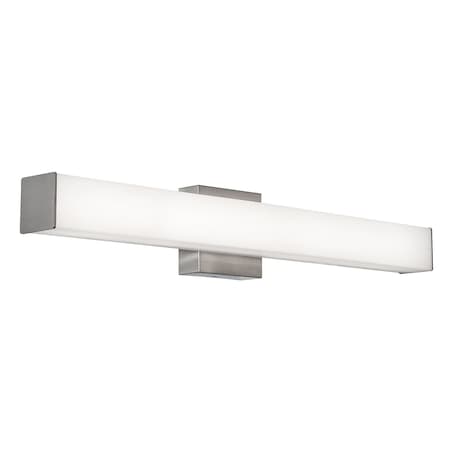 Afx Tad 24in. LED Vanity, 120-277V, 5 CCT, Satin Nickel TADV2404LAJUDSN