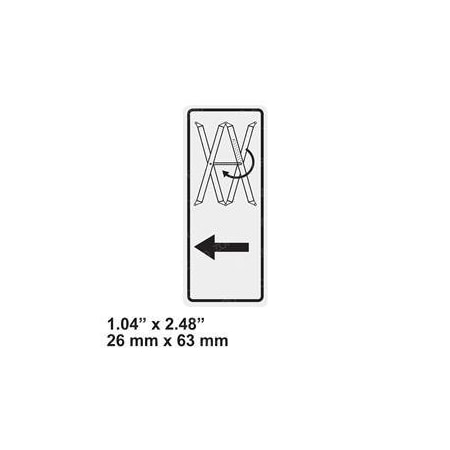 Jlg REPLACEMENT DECAL, SAFETY PROP 1001220430