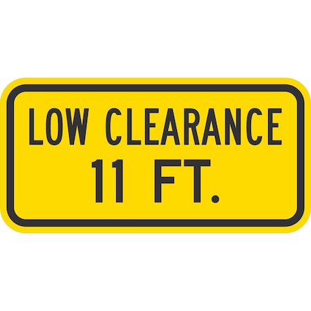 Lyle Low Clearance 11 FT., 18x9, Engineer Grade, Yellow G-11463-EG_18x9