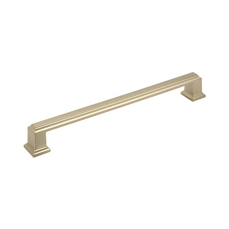 Amerock Appoint 7-9/16 in 192 mm Center-to-Center Golden Champagne Cabinet Pull BP36761BBZ