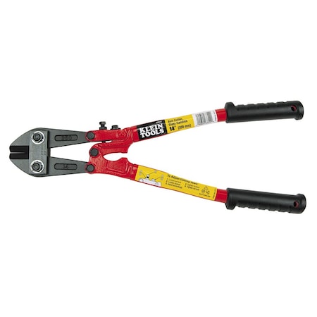 Klein Tools Steel-Handle Bolt Cutter, 14-Inch 63314