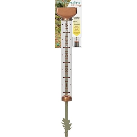 Ezread Rain Gauge, 5 in, Aged Copper 820-0582