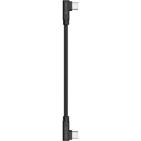 Alogic ELEMENTS PRO RIGHT ANGLE USB-C TO RIGHT ANGLE USB-C CABLE ELPCCRA0.25-BK