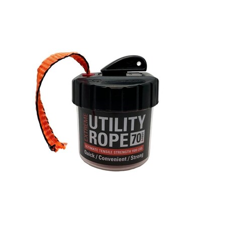 Rapid Rope Utility Rope, Orange RRMCO6126